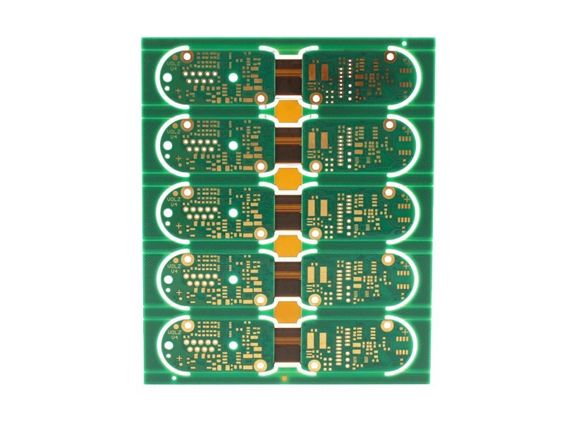 4层2-OZ厚铜PCB刚挠板