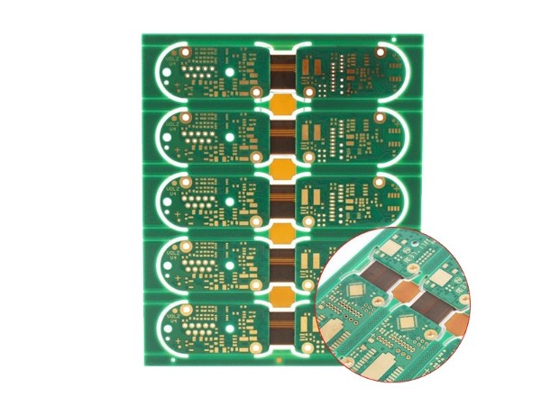 4层2-OZ厚铜PCB刚挠板