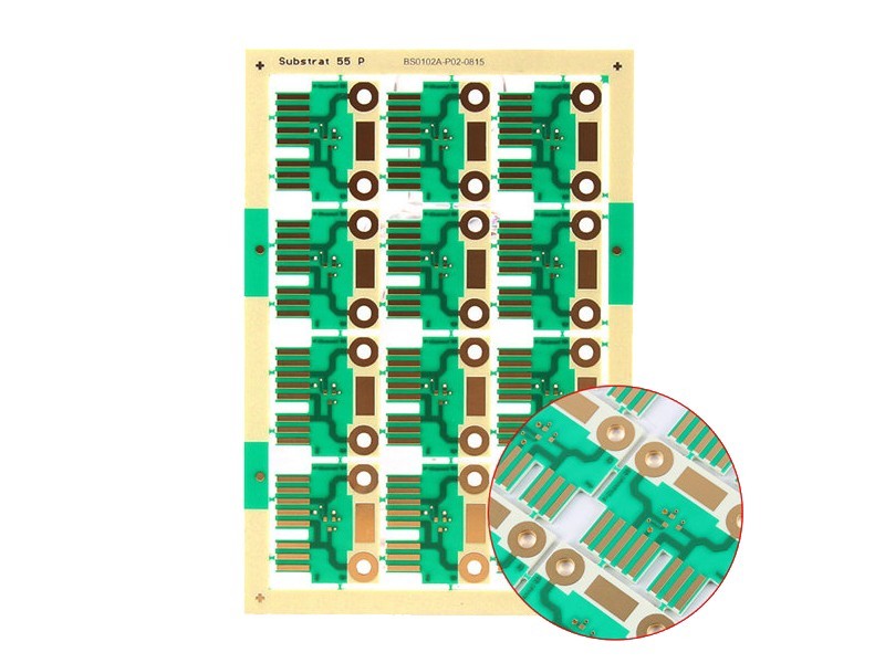 8层电子工业Rogers材料 高频PCB电路板