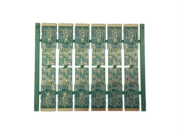 6层通孔填充带阻抗PCB线路板