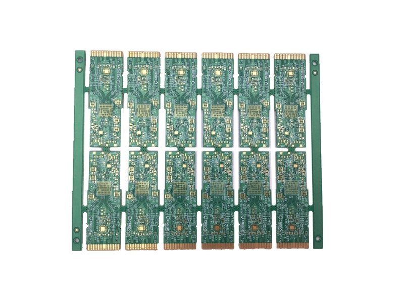 6层通孔填充带阻抗PCB线路板